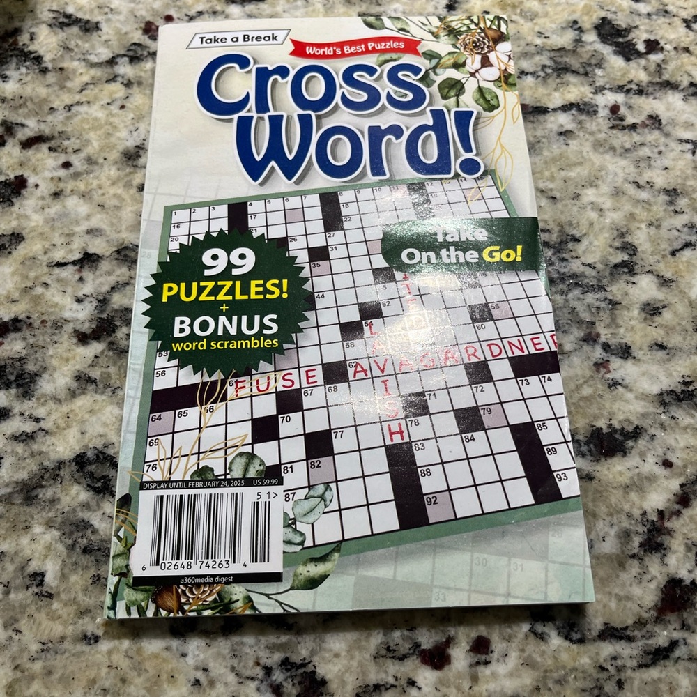 Crossword Puzzle Book